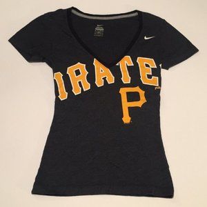 Women’s Nike Pittsburgh Pirates V-Neck T-Shirt